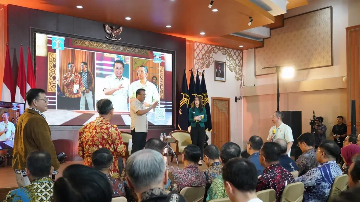 Dirjen DJKI sebut pengalihan hak jadi solusi pendaftaran merek Amerta dan Nadi.(Humas)