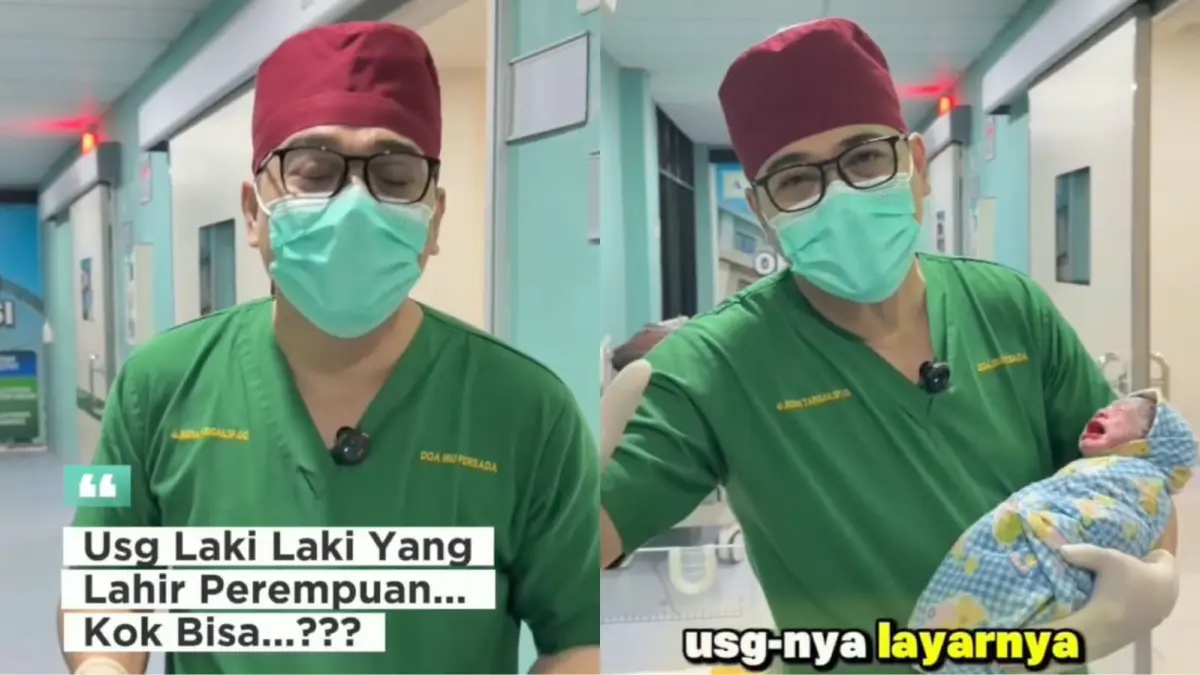 dr Indra Tarigan soal hasil USG.(FB Doa Ibu Persada)