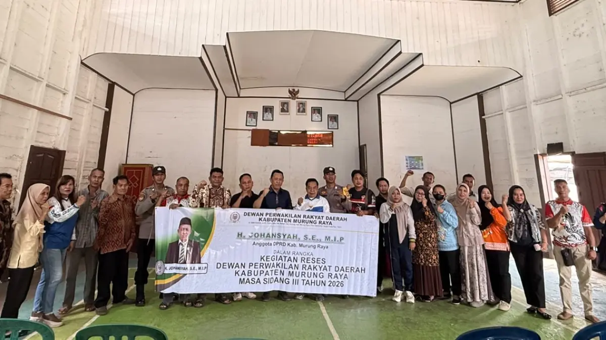Johansyah reses bersama masyarakat Kelurahan Tumbang Lahung.(Dok pribadi)