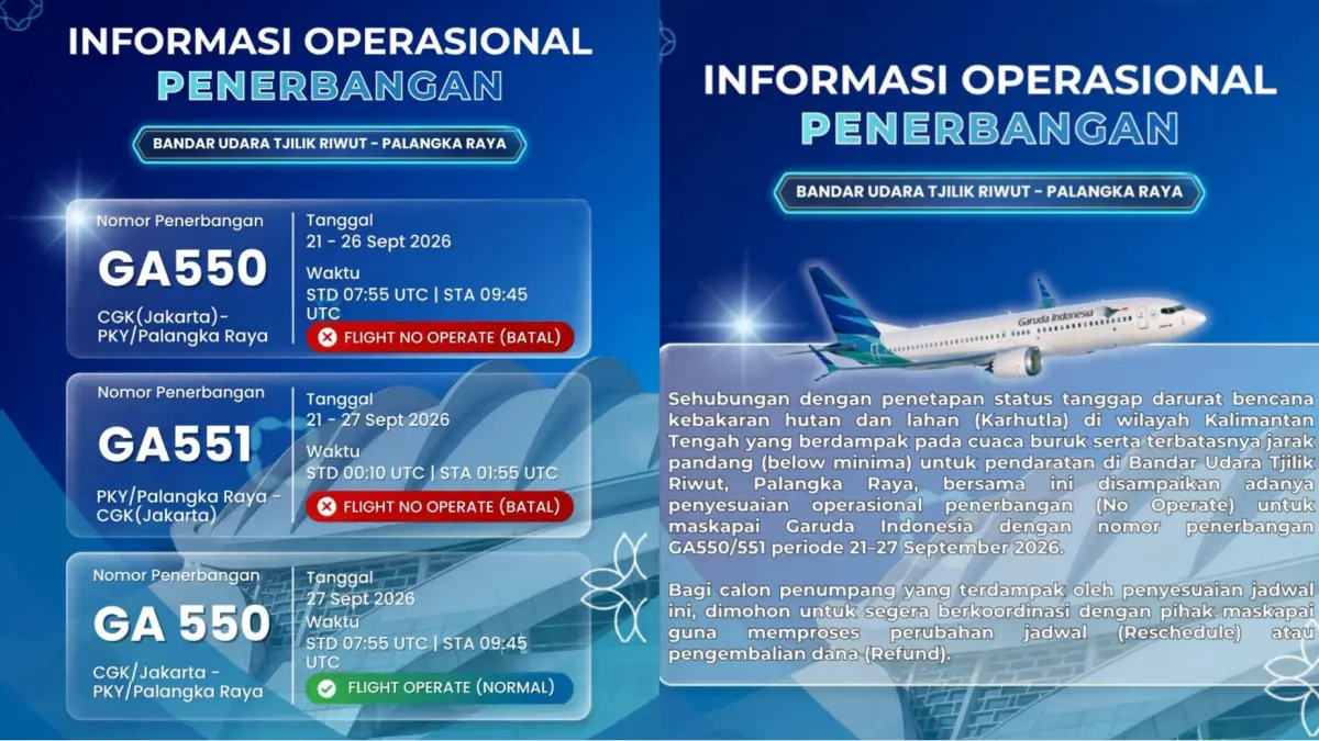 Informasi penerbangan maskapai Garuda Indonesia