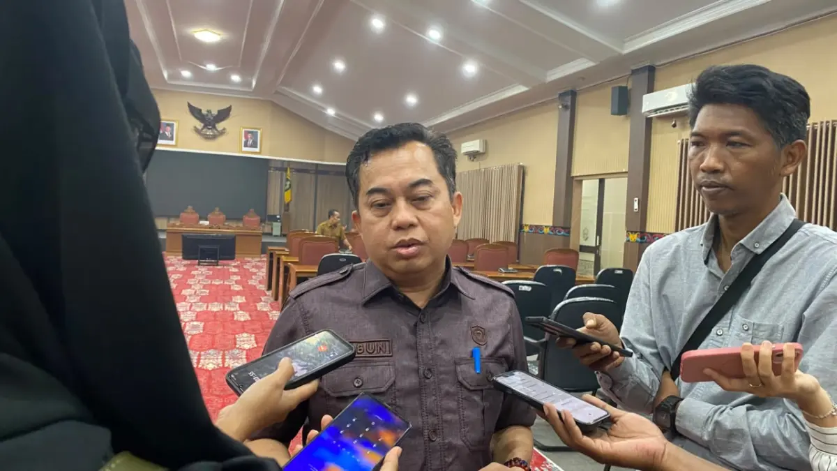 Ketua DPRD Kotim, Rimbun soal karhutla.(Miftahul Ilma/kaltengpos.jawapos.com)