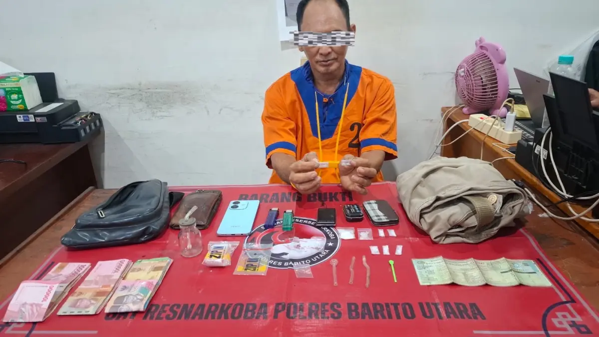 Pelaku dan barang bukti