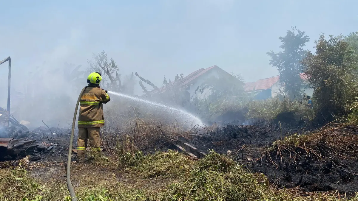 Kebakaran lahan di Kotim.(Miftahul Ilma/kaltengpos.jawapos.com)