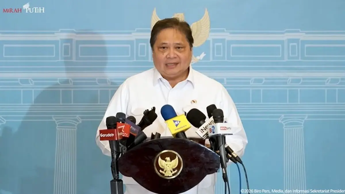 Menteri Koordinator Bidang Perekonomian Airlangga Hartarto