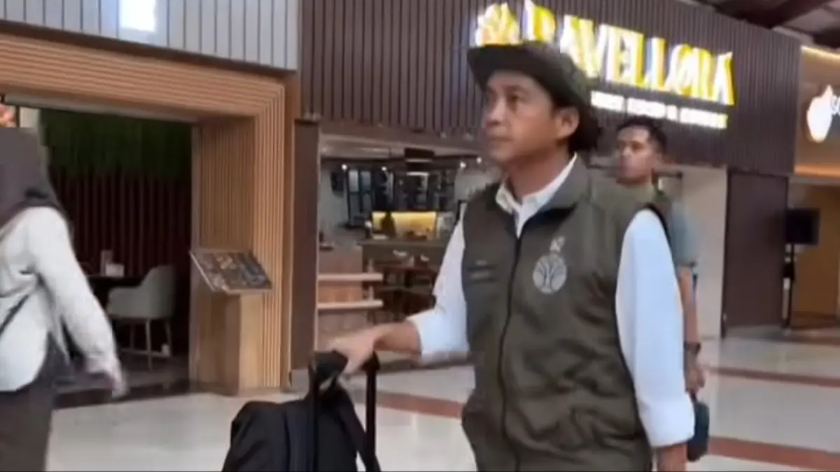 Menteri Kehutanan Raja Juli Antoni ke Pangkalan Bun.(Instagram)
