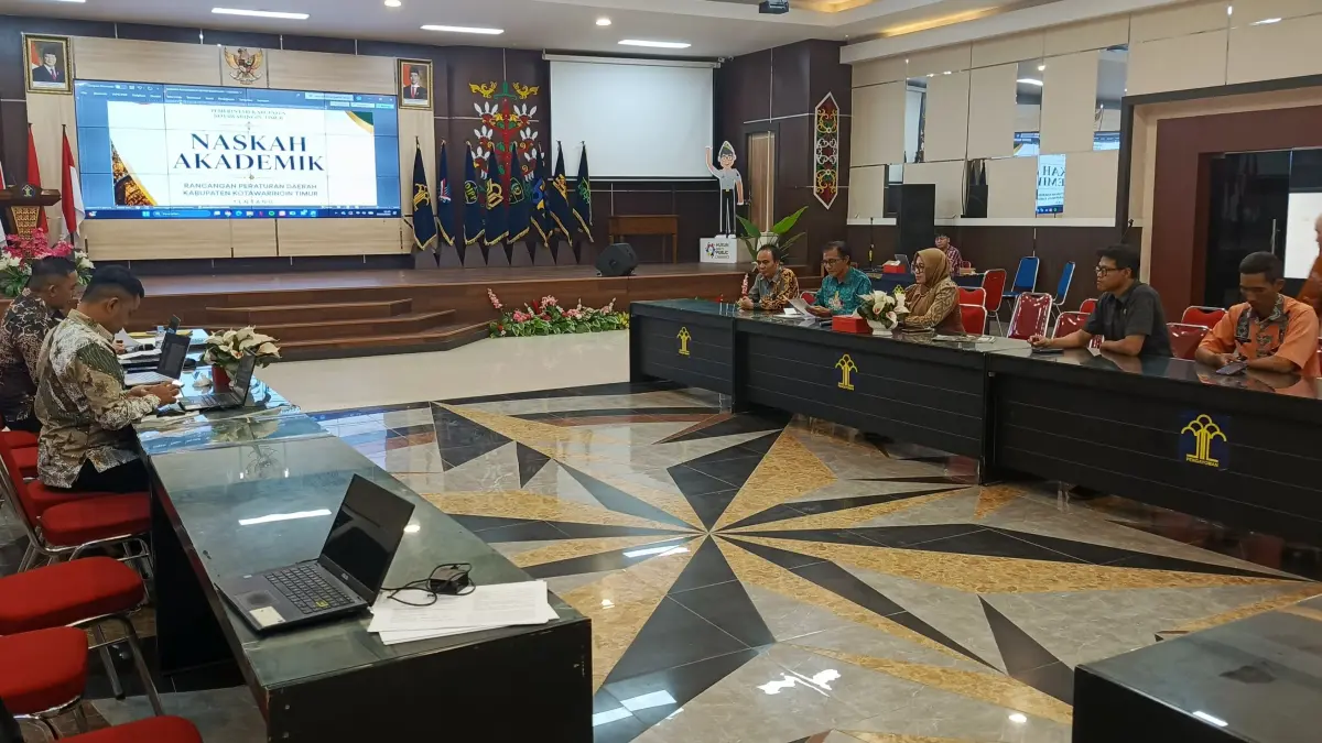 Perkuat Pelindungan KI, Kemenkum Kalteng Matangkan Naskah Akademik Bersama Pemkab Kotim