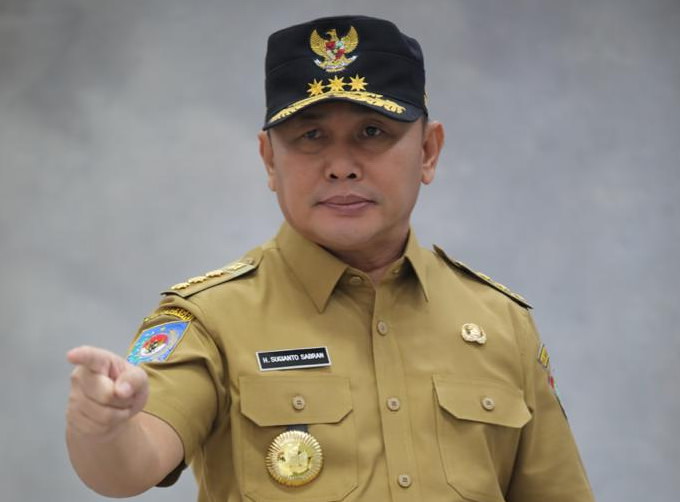 Gubernur Kalteng H Sugianto Sabran