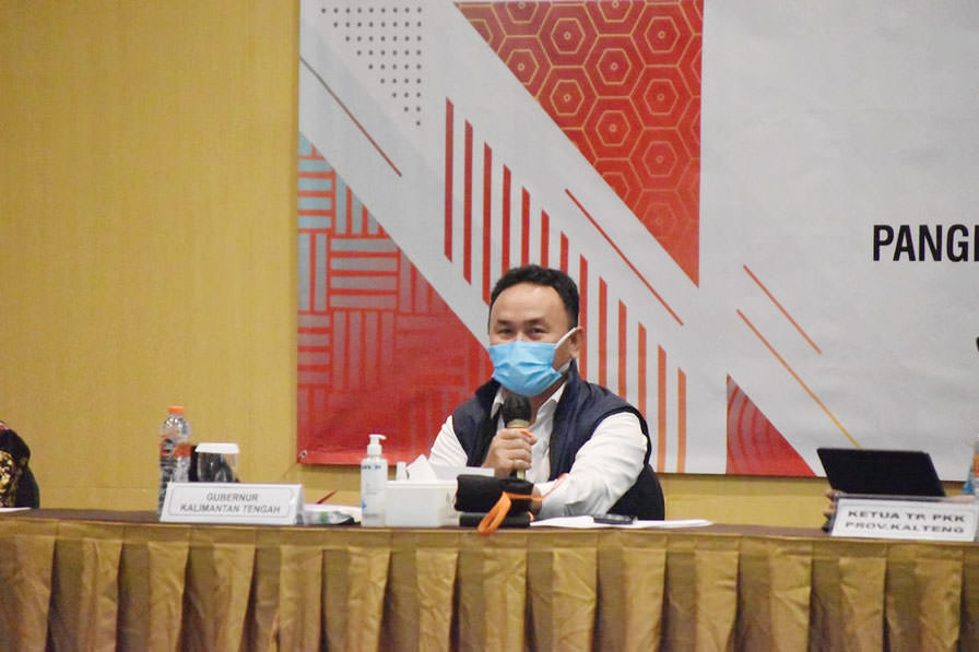Gubernur Kalimantan Tengah H Sugianto Sabran.