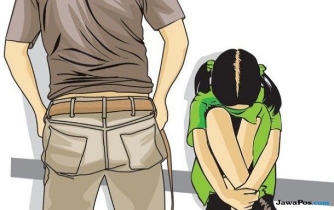 Ilustrasi pelecehan seksual