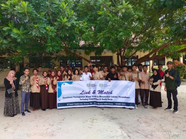 PT SSMS Gelar Link & Match di Sekolah