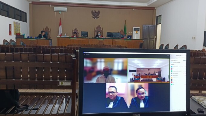  Sidang dugaan tipikor di KPU Sukamara digelar Senin (5/12/2022).AGUS JAYA/KALTENG POS