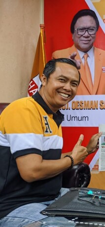 Ketua DPD Hanura Provinsi Kalimantan Tengah, Heriadi