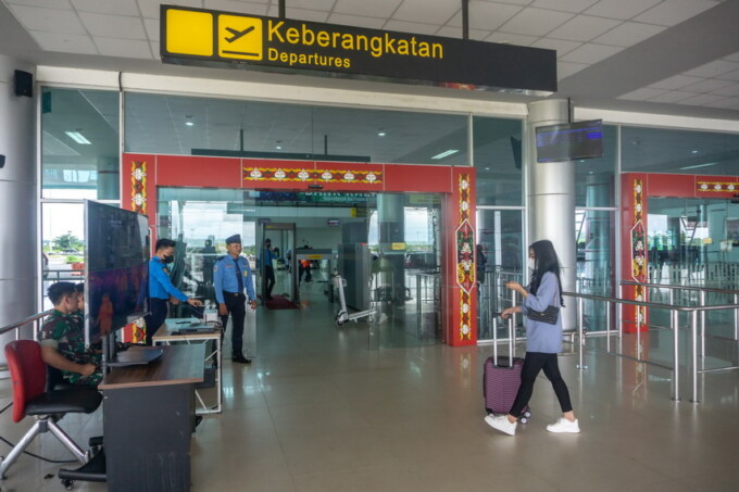 Bandara Tjilik Riwut, Palangka Raya. FOTO: AREIF PRATHAMA/KALTENG POS