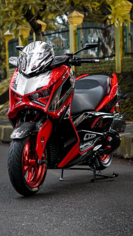 MODIFIKASI: Sebanyak lebih dari 700 peserta pengguna Maxi Yamaha dan XSR 155 dari berbagai kota di Indonesia telah ambil bagian meramaikan jalannya acara CustoMAXI & Yard Built 2023.