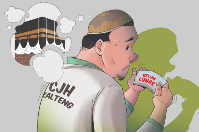 ILUSTRASI HAJI (ROY/KALTENG POS)