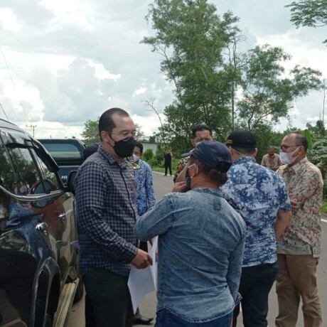 RESES : Anggota DPRD Provinsi Kalteng melaksanakan reses di daerah pemilihan V, beberapa waktu lalu.
