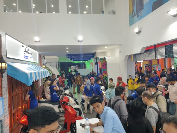 JAKARTA FAIR: Yamaha ikut berpartisipasi dengan kembali hadir menampilkan deretan produk terbaik dari berbagai kategori di Jakarta Fair 2023.