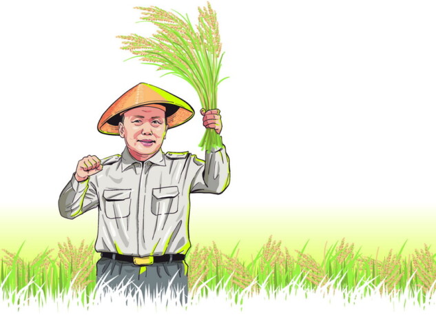 Karikatur Gubernur Kalteng H Sugianto Sabran (Virroyan/Kalteng Pos)