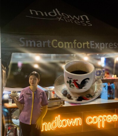 SEGERA DIBUKA: Hotel Midtown Sampit akan segera menghadirkan kopitiamidtown untuk para pecinta kopi.