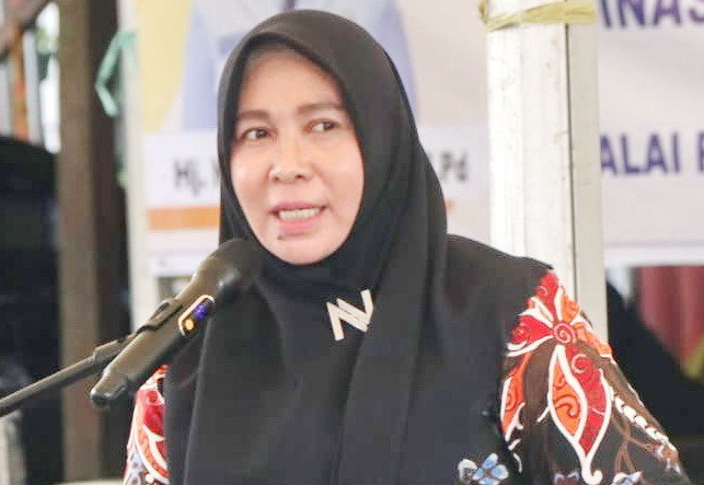 Pj Bupati Pulang Pisau Hj Nunu Andriani. //Foto Diskominfo