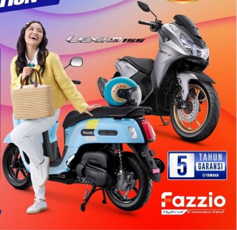 SUPER DEAL: PT STSJ Yamaha selaku main dealer motor Yamaha wilayah Kalselteng masih memberikan promo menarik selama bulan Juni 2024 ini melalui Yamaha Juni Super Deal Exhibition di booth motor Yamaha yang hadir di Q Mall Banjarbaru dan Duta Mall Banjarmas