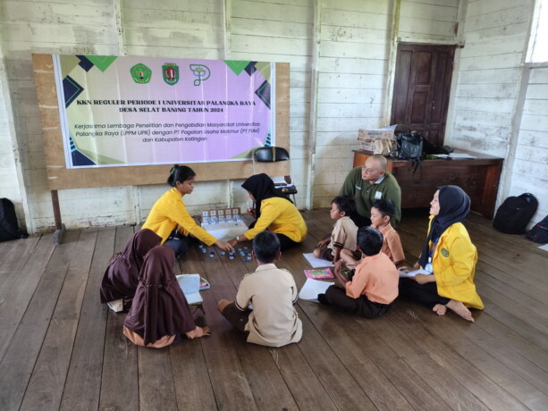 Mahasiswa Universitas Palangka Raya (UPR) kembali menunjukkan komitmennya dalam mengabdi kepada masyarakat melalui program Kuliah Kerja Nyata Tematik (KKN-T) di Kecamatan Katingan Kuala.
