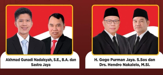 Dua Paslon Pilkada Batara yang Didisukualifikasi oleh MK.
