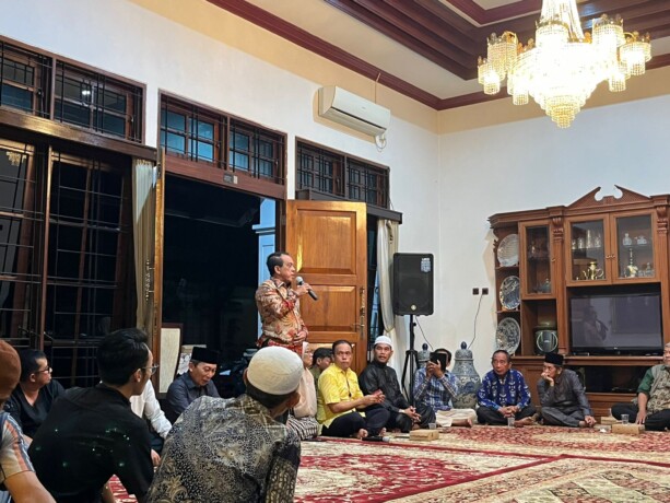 SILATURAHMI: K3B Palangka Raya bersilaturahmi dengan Calon Gubernur Kalteng Abdul Razak.