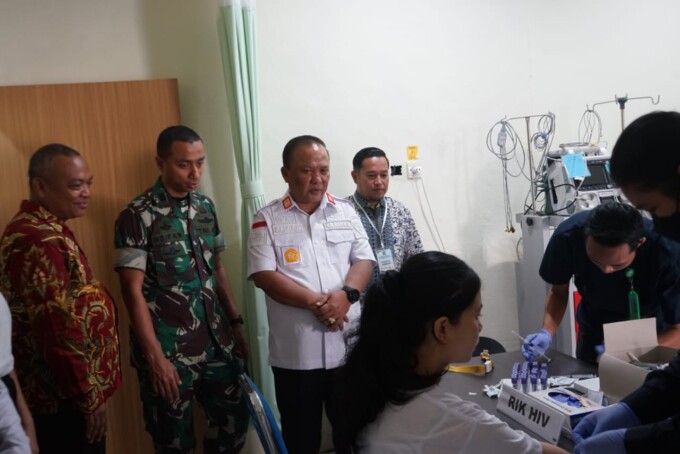 Kanwil Kemenkumham Kalteng saat Seleksi Kompetensi Bidang (SKB) Tes Kesehatan Dan Psikotest bagi para peserta Calon Pegawai Negeri Sipil (CPNS) Tahun 2024.