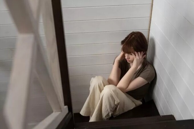 Ilustrasi seseorang yang memendam perasaan.