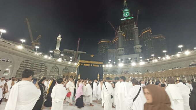 Situasi di Masjidil Haram. AGUS PRAMONO/KALTENG POS