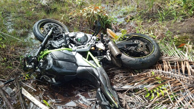 Motor gede yang terlibat. POLRES KATINGAN