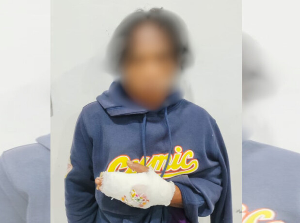 Pelaku penembakan berhasil diamankan oleh Satreskrim Polres Kobar.