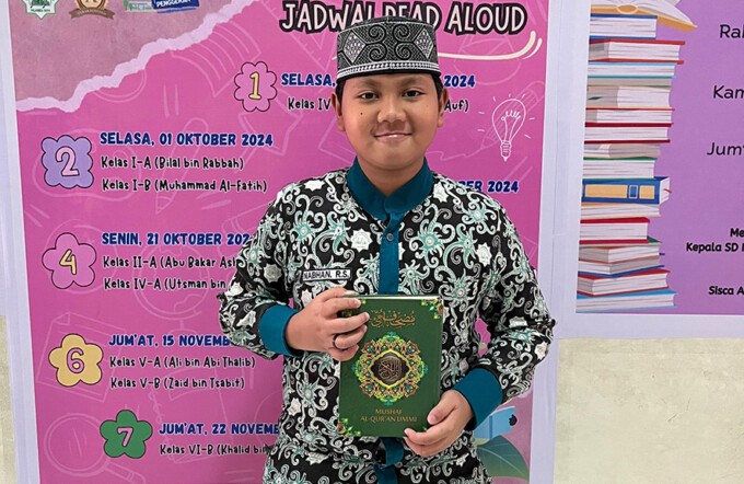 Nabhan Rafa Setiawan, hafiz cilik yang ingin menjadi penghafal Al-Qur