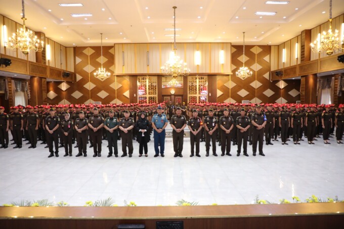 PELATIHAN: Jaksa Agung Muda Pembinaan Bambang Sugeng Rumono membuka Diklat PPPJ Angkatan LXXXII (82) Gelombang I Tahun 2025. KEJAKSAAN