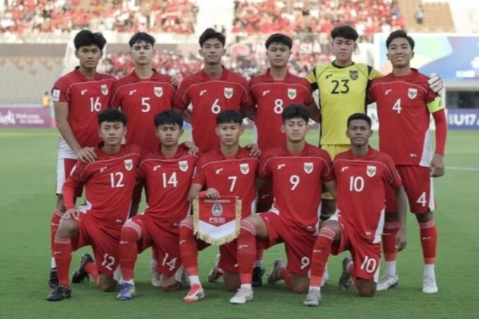 Timnas Indonesia U-17. (dok. AFC)