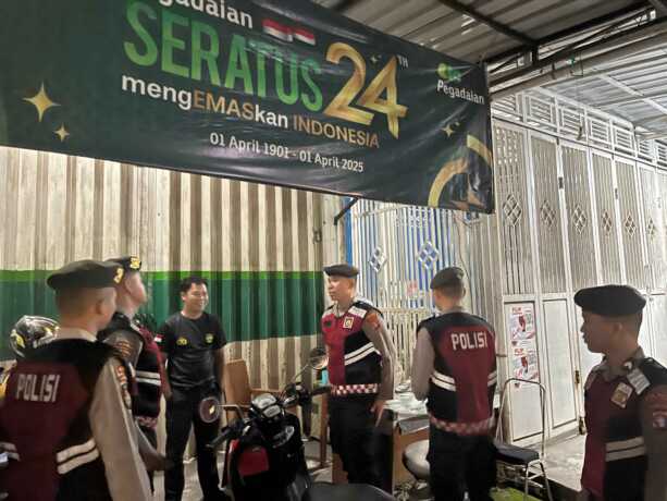 DEMI TETAP KONDUSIF: Personel Sat Samapta Polres Katingan terus mengintensifkan kegiatan patroli rutin guna menciptakan situasi yang aman, nyaman, dan kondusif di wilayah hokum. HUMAS