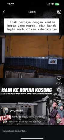 tangkapan layar instagram @gen_alfarizi