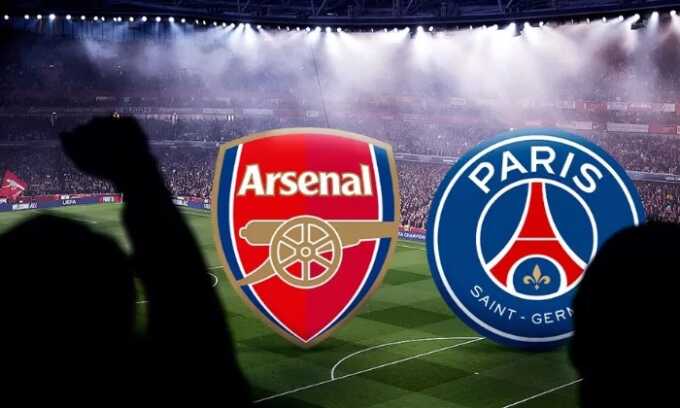 Ilustrasi prediksi PSG Vs Arsenal. (X.com/@ChampionsLeague)