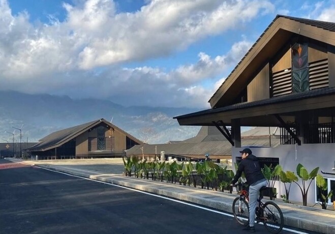 Bangunan tanpa kabel di Magelang.