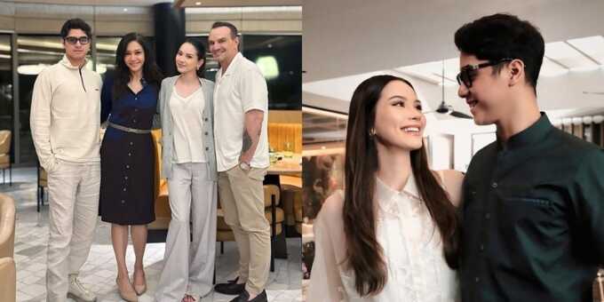Maia Estianty saat pertemuan bersama keluarga Alyssa.
