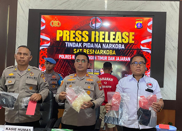 Kapolres Kotim AKBP Resky Maulana Zulkarnain melalui rilis resmi yang disampaikan pada Rabu (7/5/2025). MIFTAH/KALTENG POS