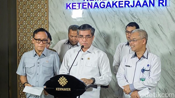 Menteri Ketenagakerjaan Yassierli.