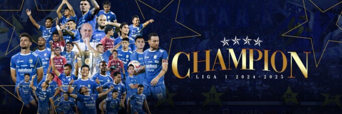 Persib Bandung juara Liga 1 2024/25 (Dok. Persib X)