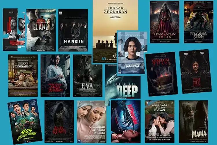Beberapa list film yang akan tayang Mei 2025.