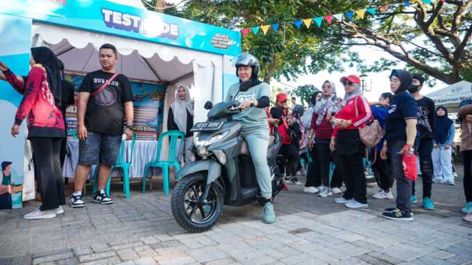 SERU: PT Surya Timur Sakti Jatim (STSJ) Yamaha kembali menggelar Yamaha Grebek Pasar Rame 2025 pada 14–15 Juni 2025 di Siring Menara Pandang, Banjarmasin.