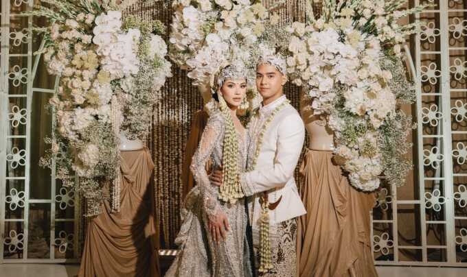 Prosesi akad nikah Al Ghazali dengan Alyssa Daguise.