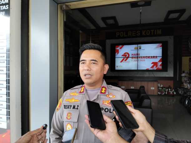 Kapolres Kotim, AKBP Resky Maulana Zulkarnain
