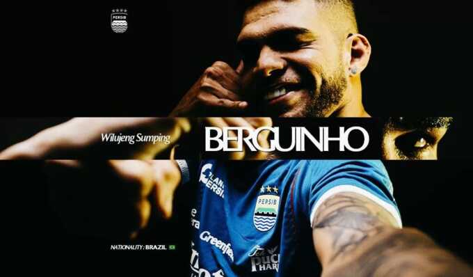Berguinho, rekrutan anyar Persib Bandung.