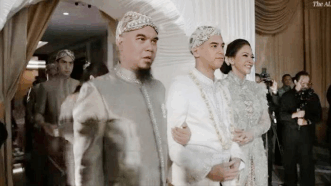 Proses akad nikah Al Ghazali dan Alyssa Daguise pada Senin, 16 Juni 2025, di The St. Regis Jakarta, Kuningan, Jakarta Selatan.